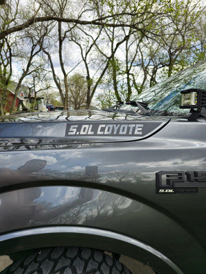 2015-2020 5.0L Coyote Hood Decal