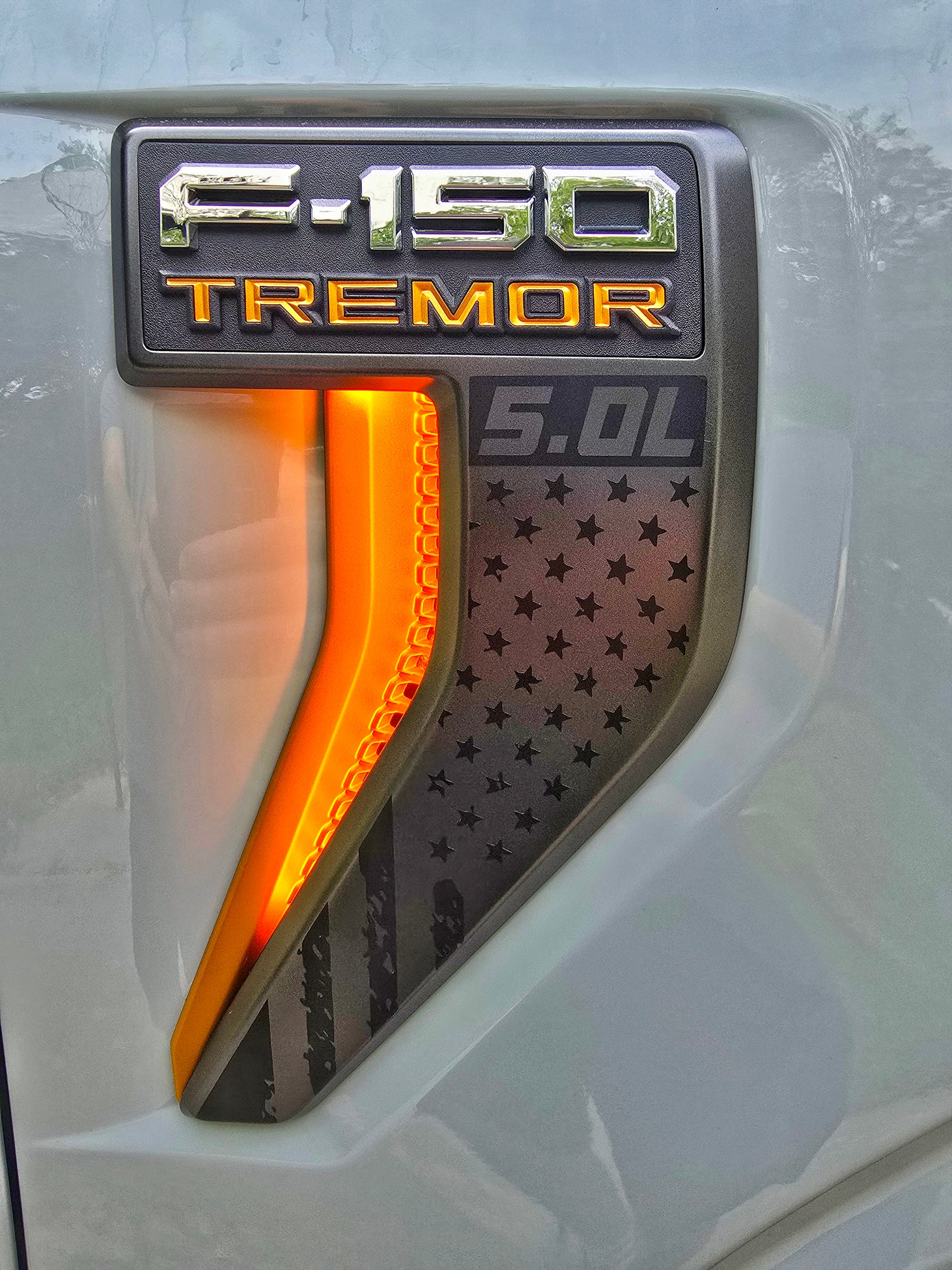 2021-2025 F150 US Flag Side Vent Decal