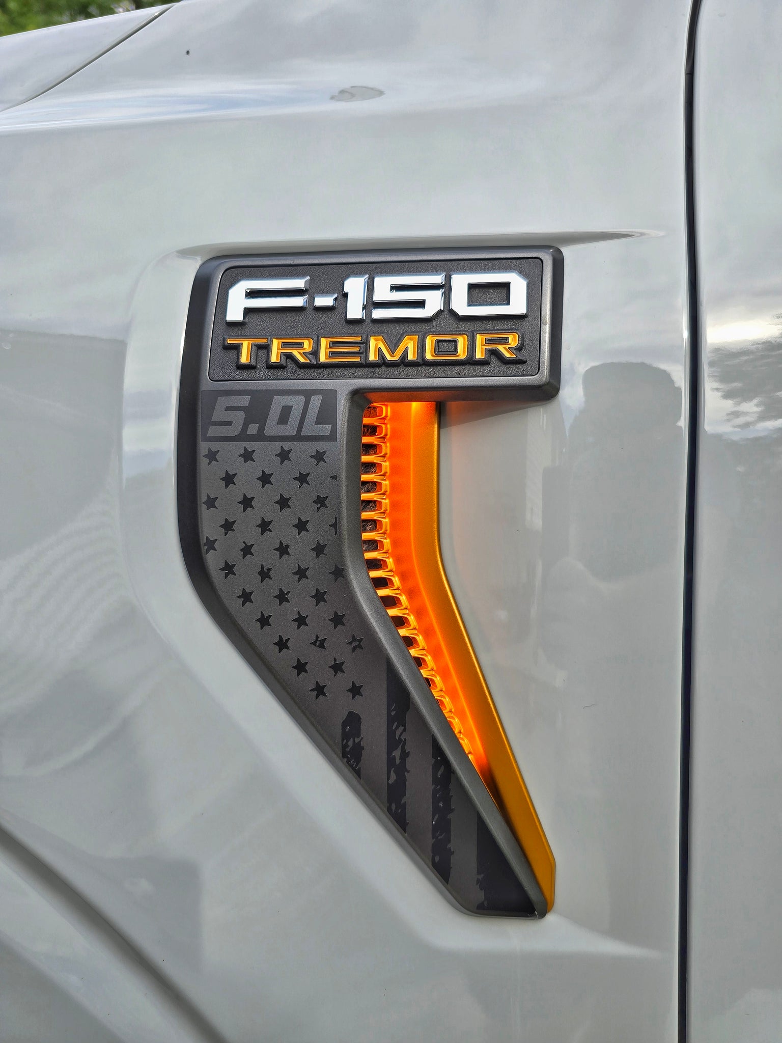 2021-2025 F150 US Flag Side Vent Decal